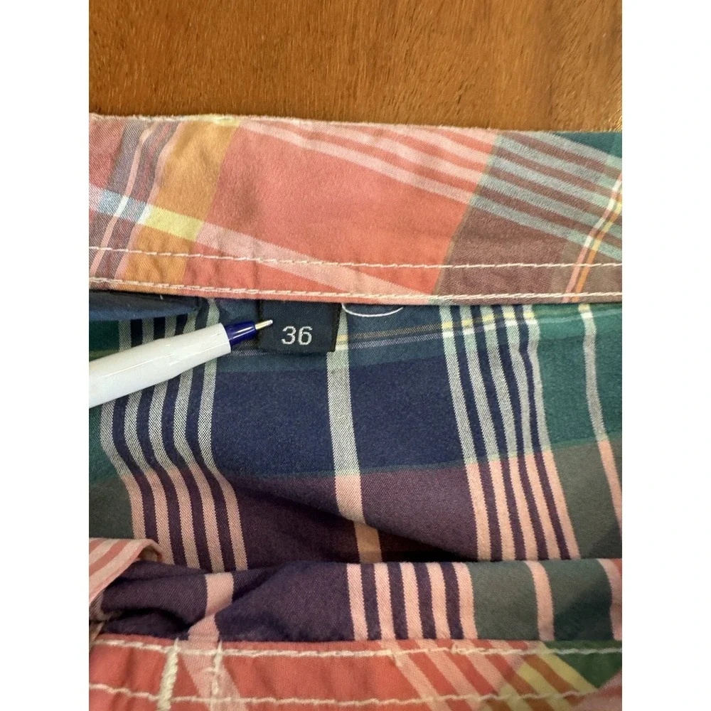 Polo by Ralph Lauren Multicolor Plaid Swim Board Shorts